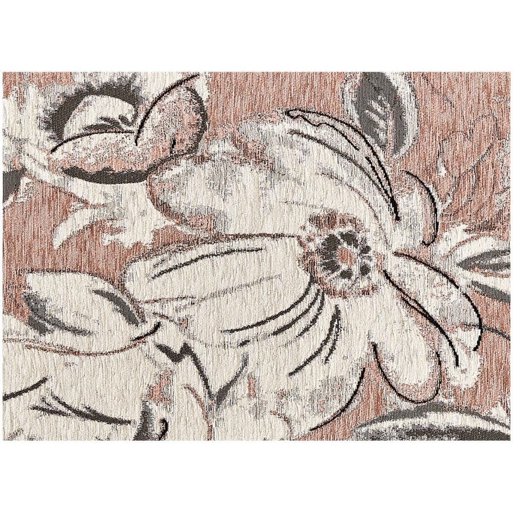 Tappeto Arredo Salotto Antiscivolo Scendiletto Camera Dis. Aster By Suardi 65x110(Set 2) Rosa - Foto 5