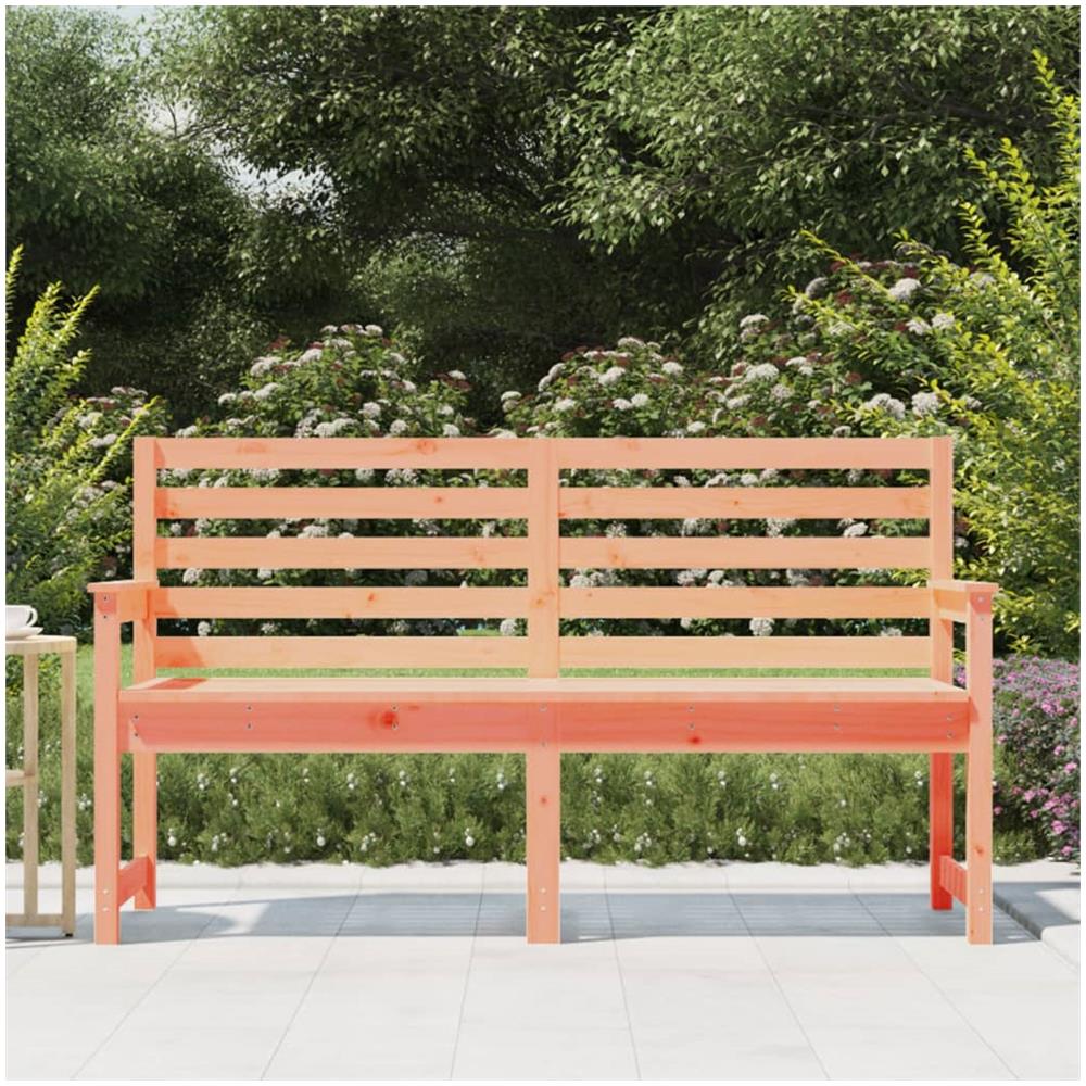 Panca da Giardino 159,5x48x91,5 cm in Legno Massello di Douglas - Foto 3