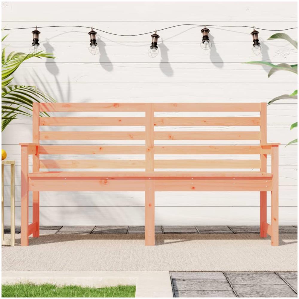 Panca da Giardino 159,5x48x91,5 cm in Legno Massello di Douglas - Foto 1