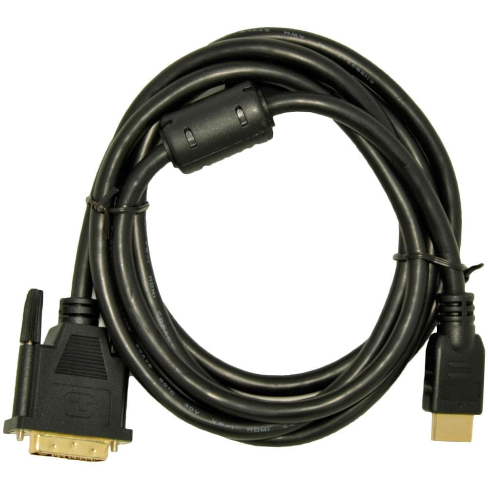 AK-AV-11 cavo e adattatore video 1,8 m HDMI tipo A (Standard) DVI-D Nero - Foto 1