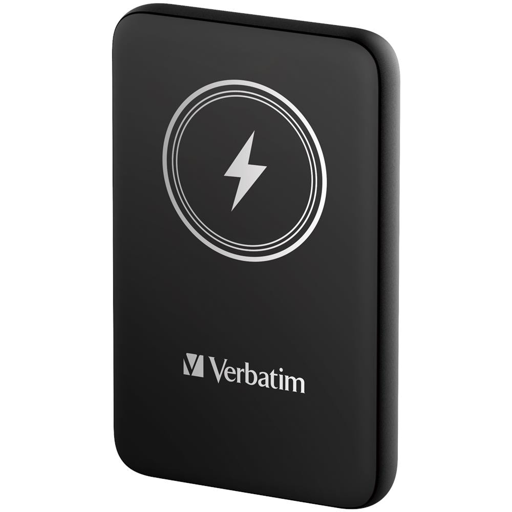 Charge 'n' Go Polimeri di litio (LiPo) 10000 mAh Carica wireless Nero - Foto 1