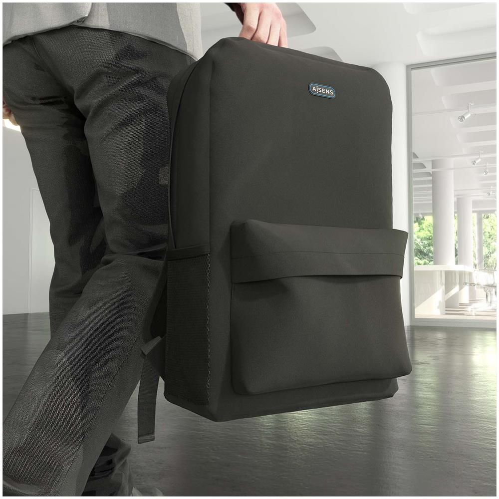 ASBG-BP080-BK borsa per laptop 39,6 cm (15.6") Zaino Nero - Foto 6