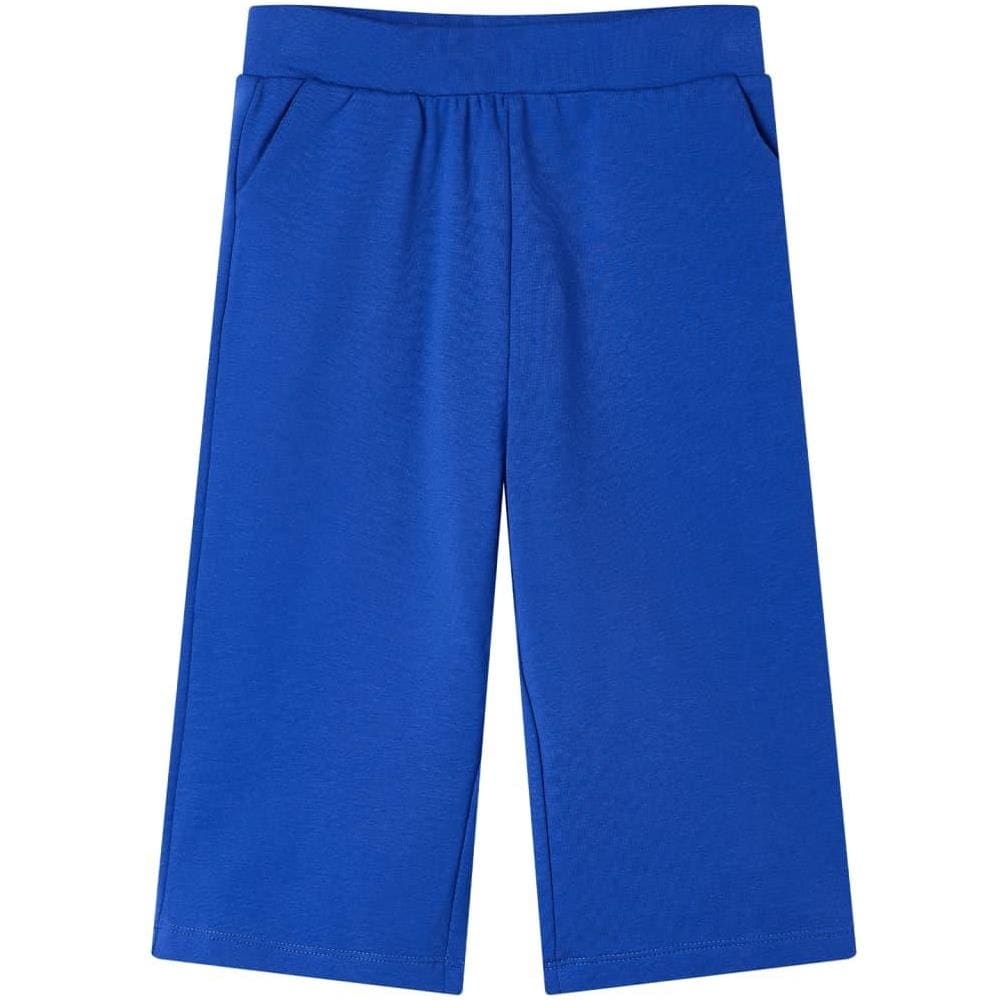 Pantaloni per Bambini a Gamba Larga Blu Cobalto 140 - Foto 1