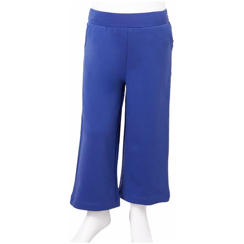Pantaloni per Bambini a Gamba Larga Blu Cobalto 140 - Foto 8