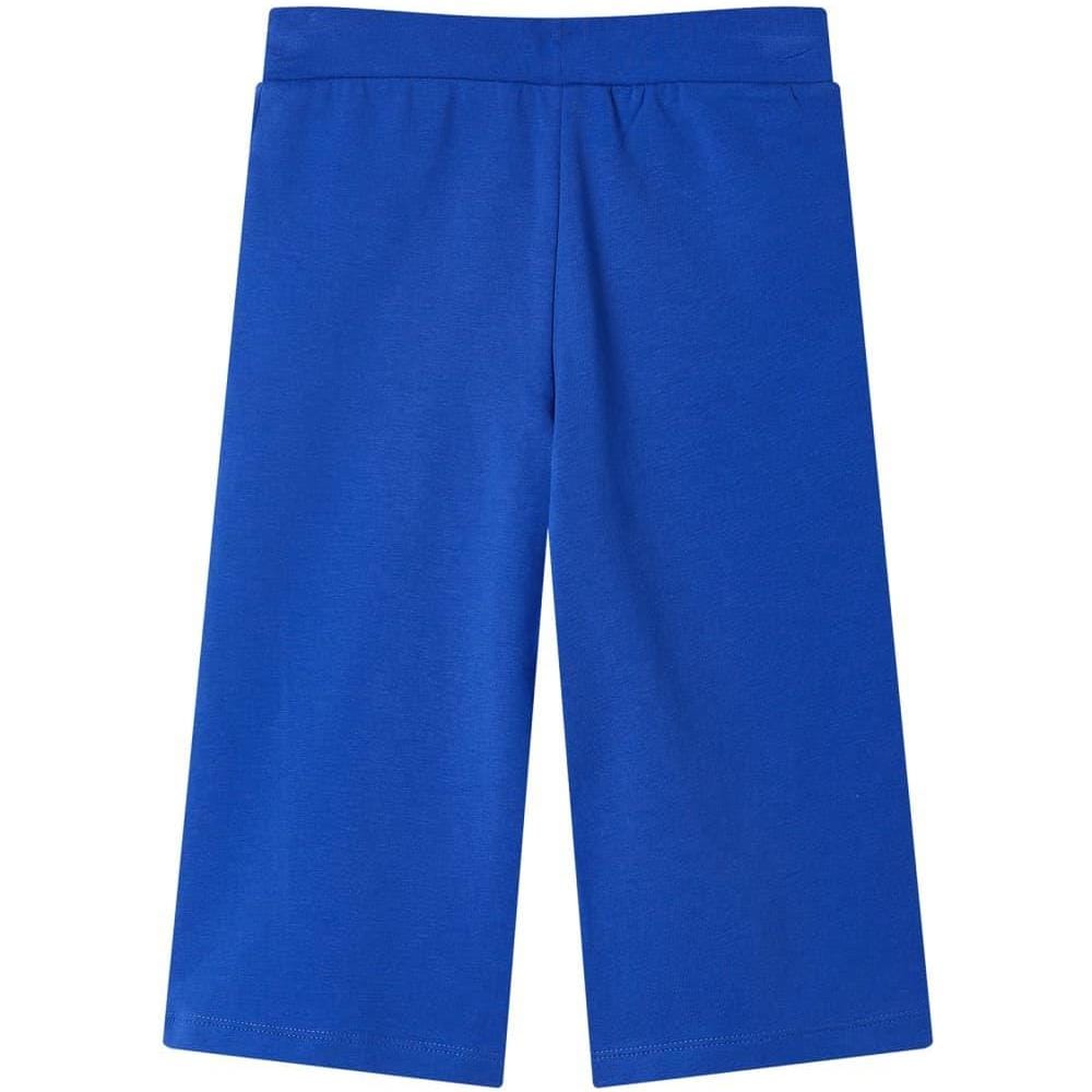 Pantaloni per Bambini a Gamba Larga Blu Cobalto 140 - Foto 2