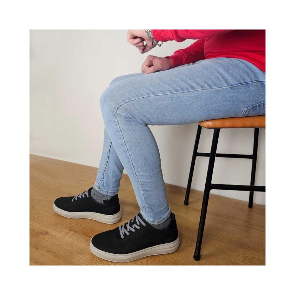 Sneaker Novas Nero. - Foto 8