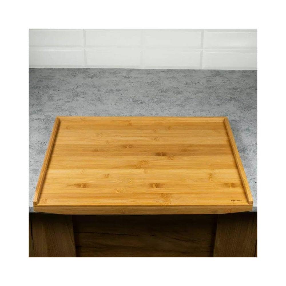 KH-1683 Tagliere per pasticceria in bambù naturale 55x43cm - Foto 4