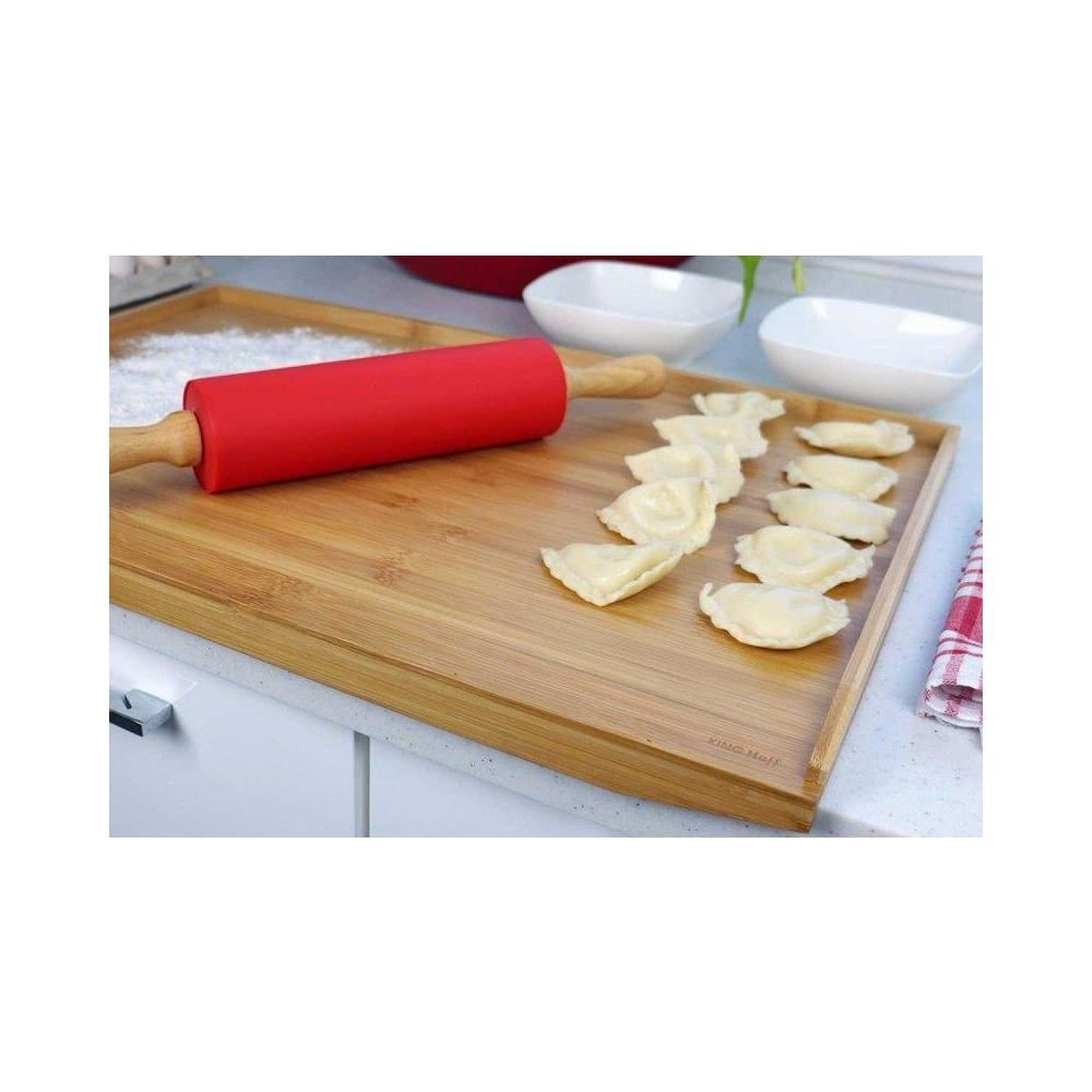 KH-1683 Tagliere per pasticceria in bambù naturale 55x43cm - Foto 2