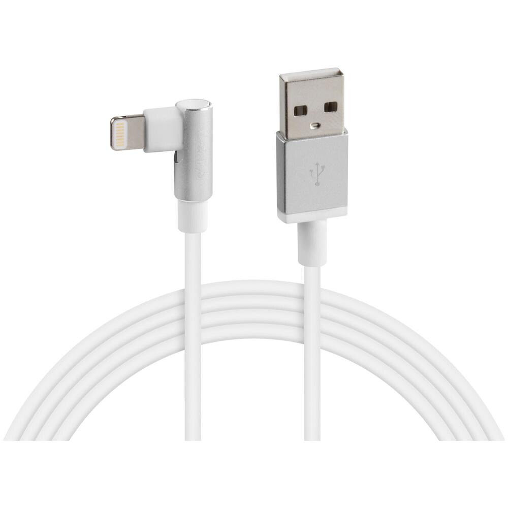Cavo 90 Usb Lightning - 100 Cm - Bianco - Foto 1