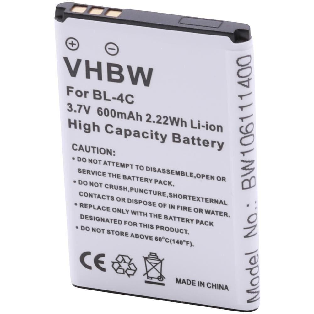 Batteria Li-ion Adatta Per Nokia X2, X2-00 Sostituisce Batteria Nokia Bl-4c, Snom 60020438 - Foto 1