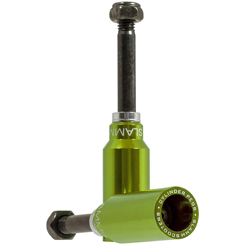 Cylinder Scooter Pegs Green Pack Of 2 - Foto 1