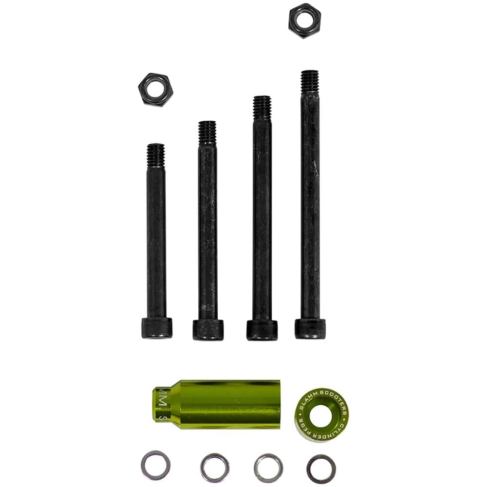 Cylinder Scooter Pegs Green Pack Of 2 - Foto 2