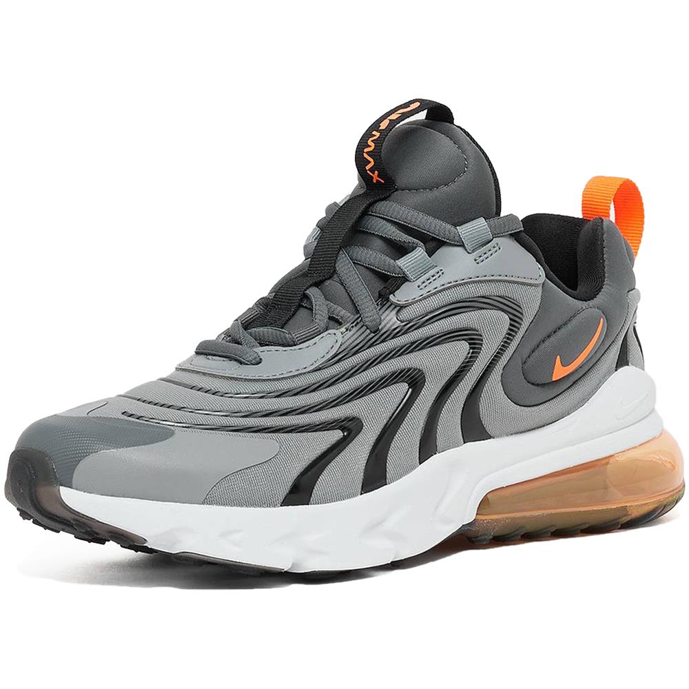 Scarpe Air Max 270 React Eng (gs) Taglia 38.5 Codice Cd6870-002 Grigio - Foto 6