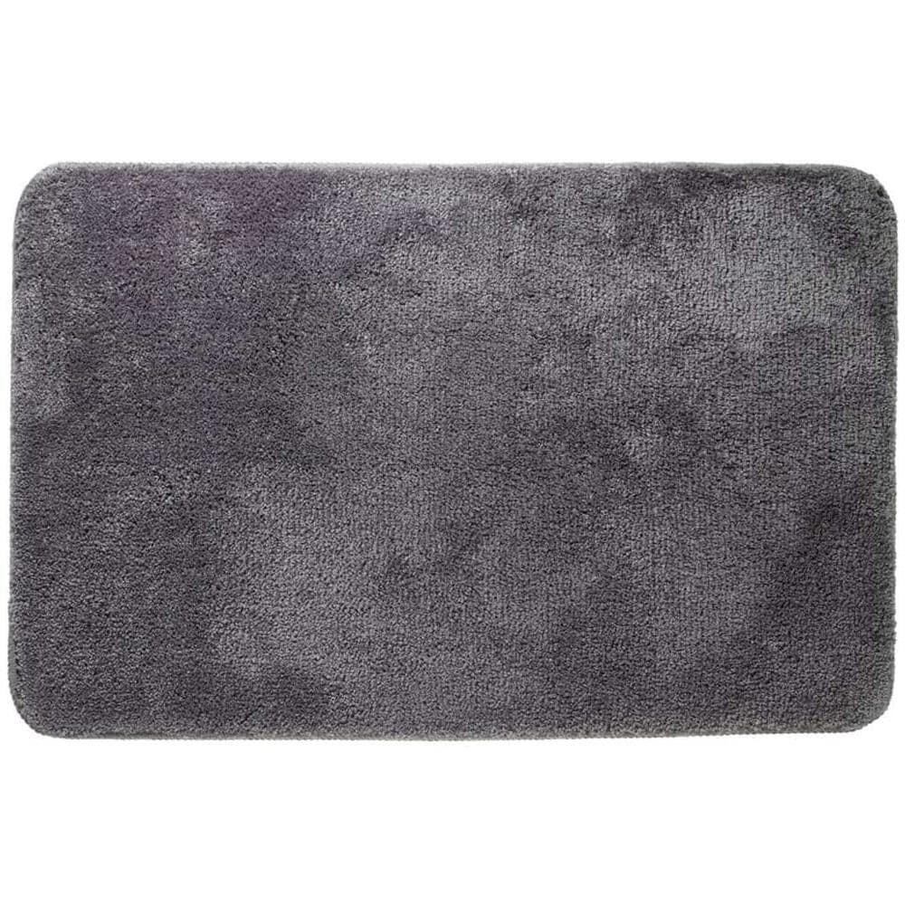 Tappetino da Bagno Angora 60x90 cm Grigio - Foto 1