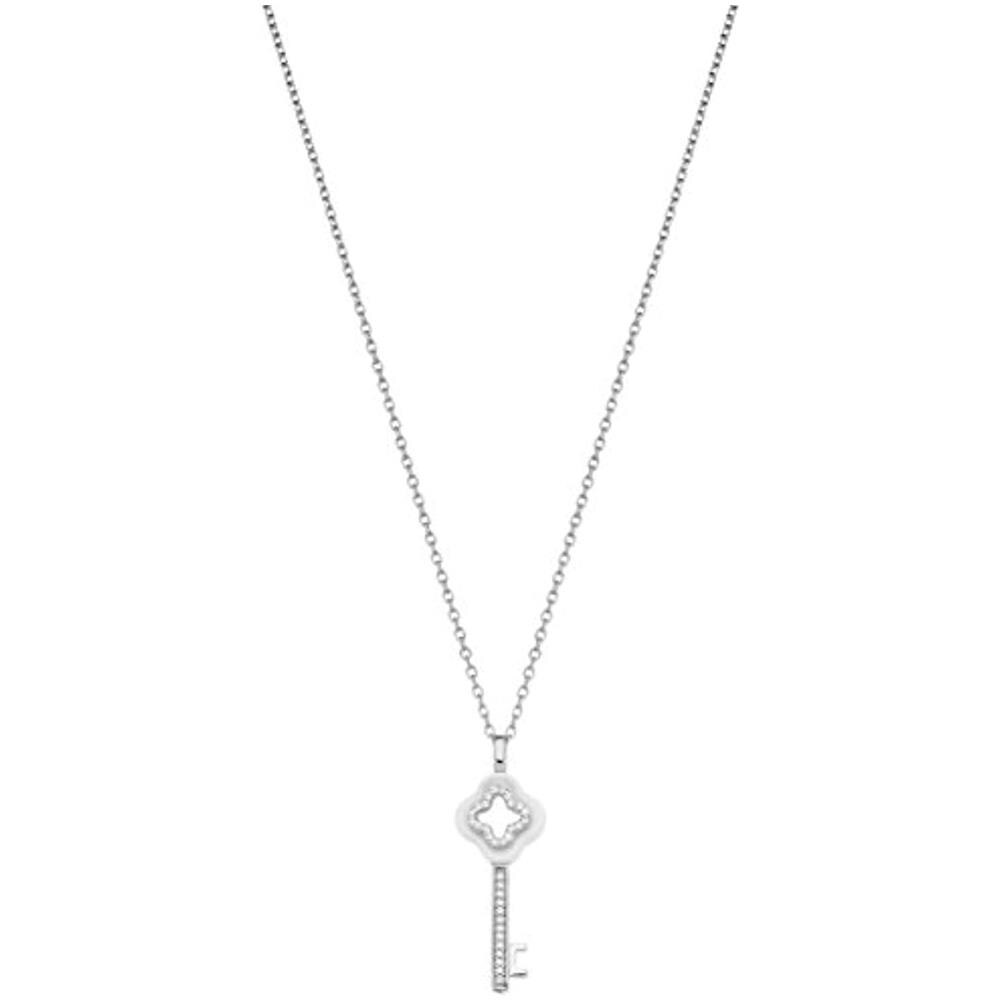 Donna 925 Argento Bianco Ossido Di Zirconio Fashionnecklacebraceletanklet 1-72/0057-b - Foto 1