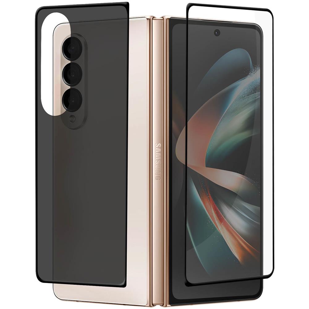 Pellicola Fronte / Retro Per Samsung Z Fold4 Vetro Temperato 9h Trasparente - Foto 1