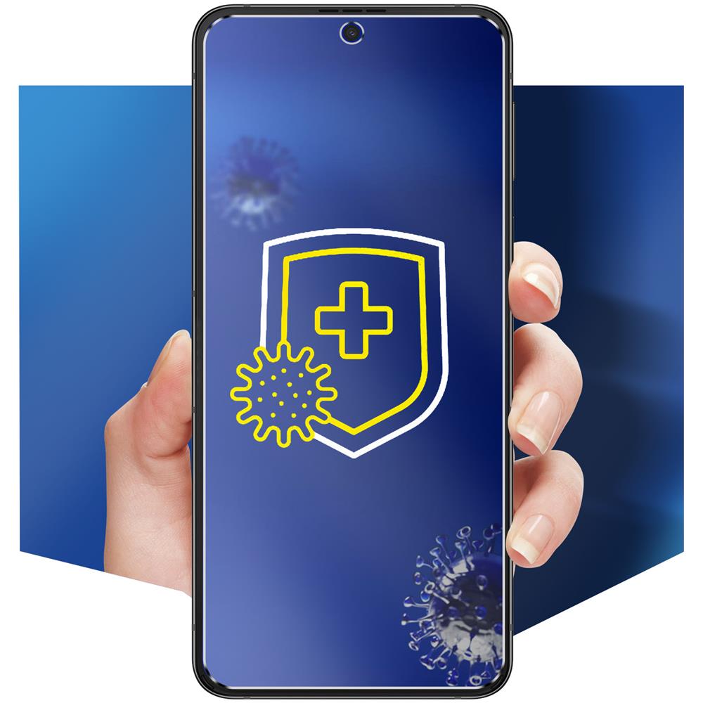 Salvadisplay Motorola Edge 30 Fusion Antibatterico 3mk Silverprotection+ - Foto 2