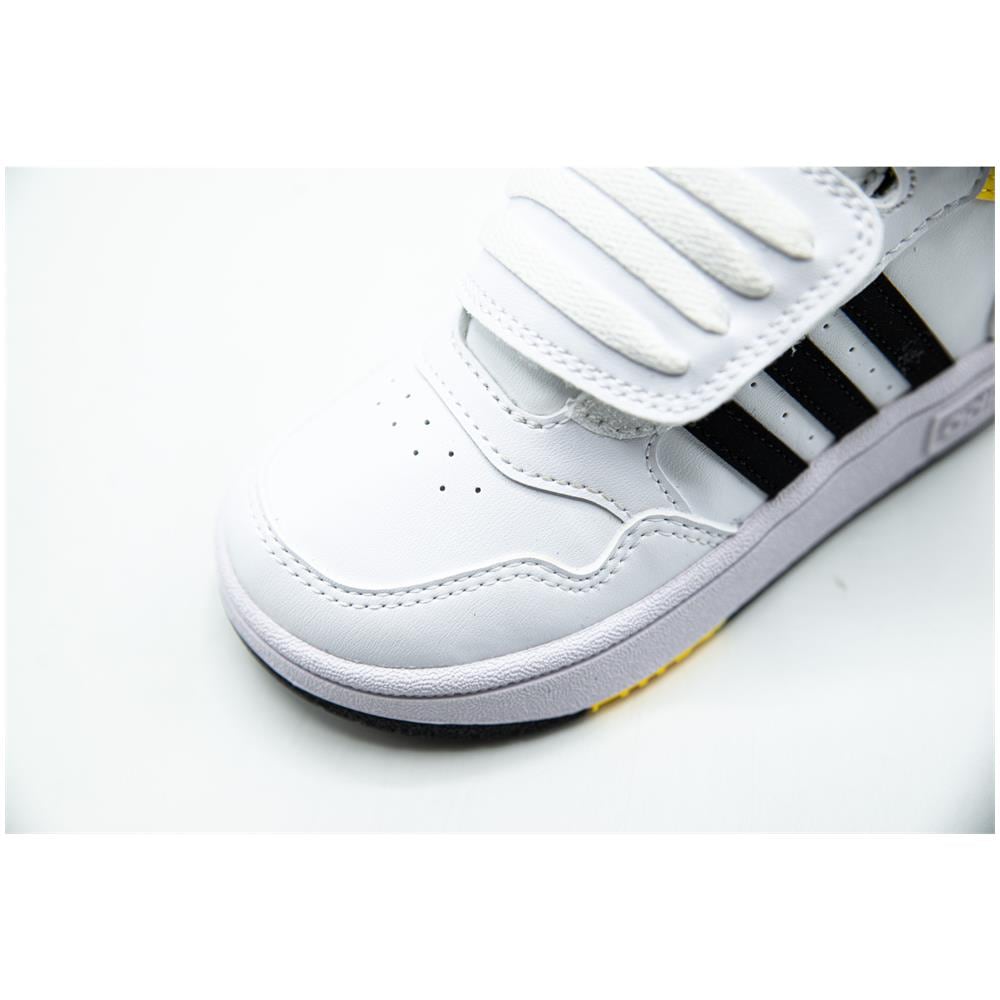 Hoops Mid 3.0 Ac Gz1933, Bambini, Bianca, 25.5 - Foto 2