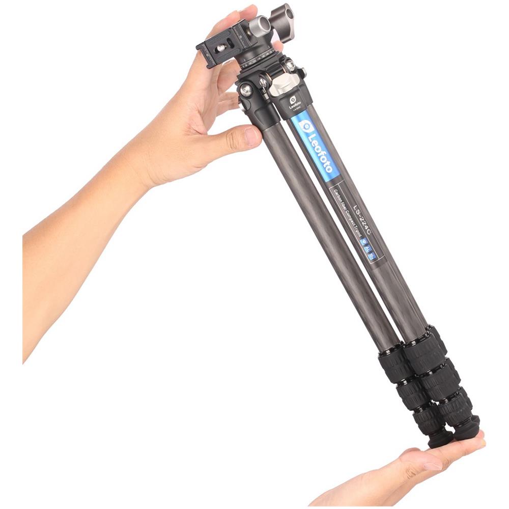 Treppiede in Carbonio LS-223C Ranger + Testa a Sfera LH-25 - Foto 5