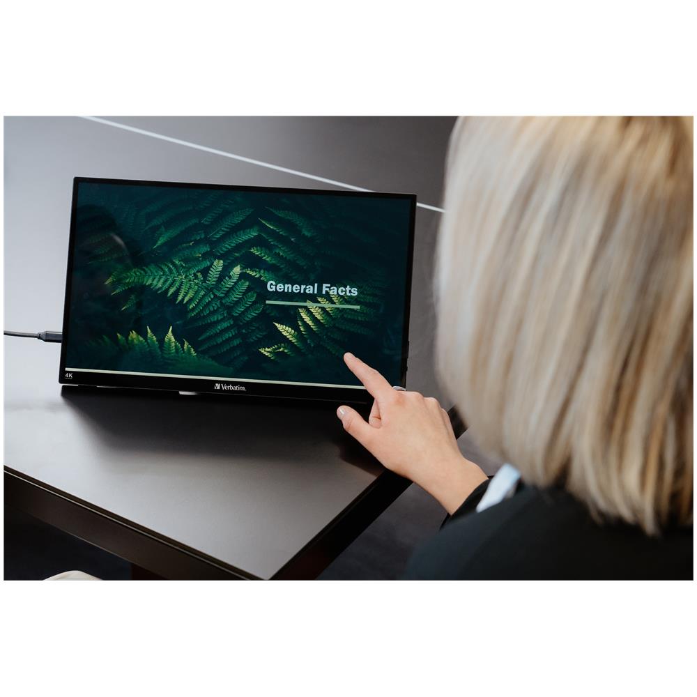 Monitor Portatile 15.6" LCD Touch Screen 32238 4K Ultra HD 3840 x 2160 Pixel Tempo di Risposta 6 ms - Foto 7