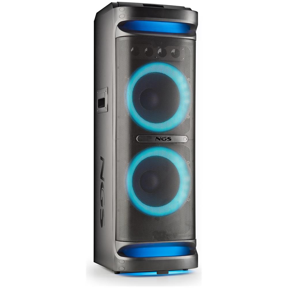 Speaker Wild Space 3 Portatile BT RGB TWS 800W Nera - Foto 1