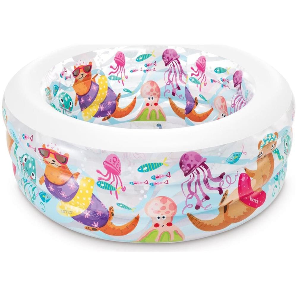 58480NP - Piscina Gonfiabile Baby Acquario Multicolore 152x56 cm - Foto 1