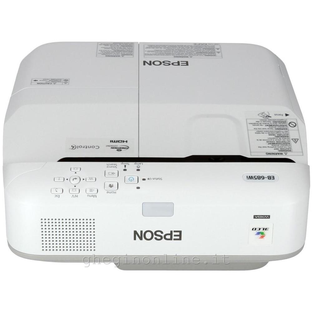 Videproiettore EB-685Wi 3LCD WXGA 3500 ANSI lm Raporto di Contrasto 300:1 HDMI / USB / VGA - Foto 2