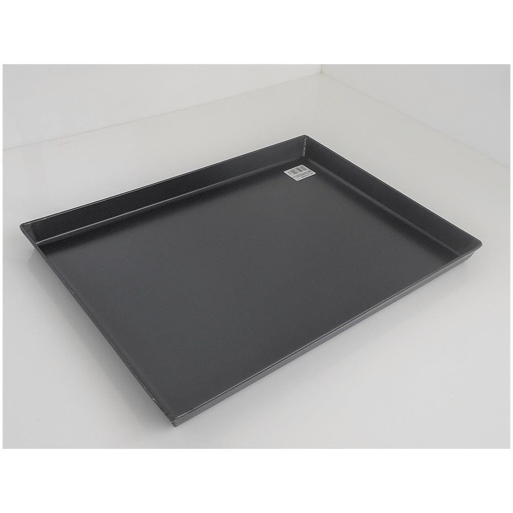 Teglia Rettangolare In Ferro Blu, dimensioni 50,00x35,00 Cm - H. 3,00 Cm - Foto 2
