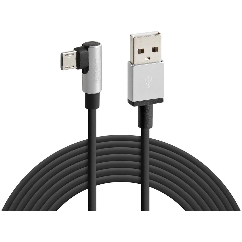 Cavo 90 Usb Micro Usb - 200 Cm - Nero - Foto 1
