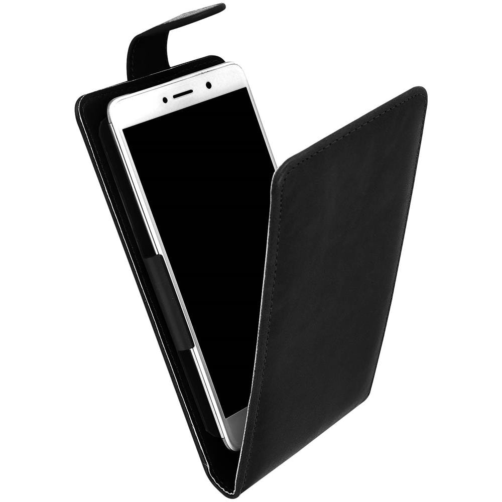 Custodia Smartphone 5,3''"" A 5,5'' Sportellino Portafoglio Universale - Nero - Foto 5