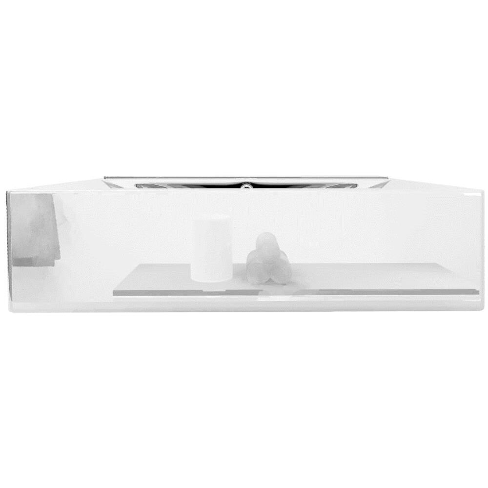 Lavandino Con Troppopieno 60x46x16 Cm In Ceramica Argento - Foto 2