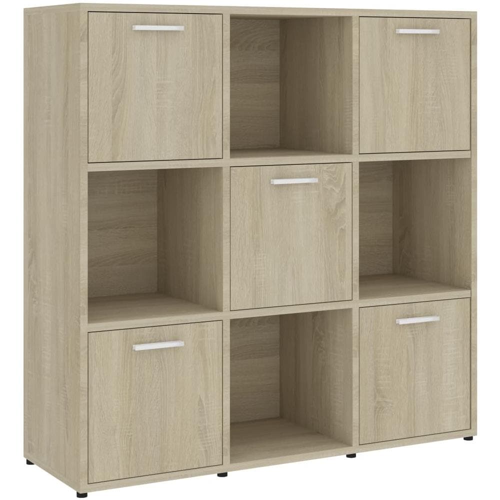 Libreria Rovere Sonoma 90x30x90 cm in Legno Multistrato - Foto 2