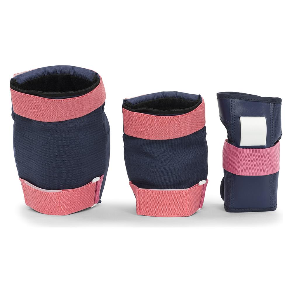 Heavy Duty Skateboard Pad Set Blue /pink - X-small - Foto 3