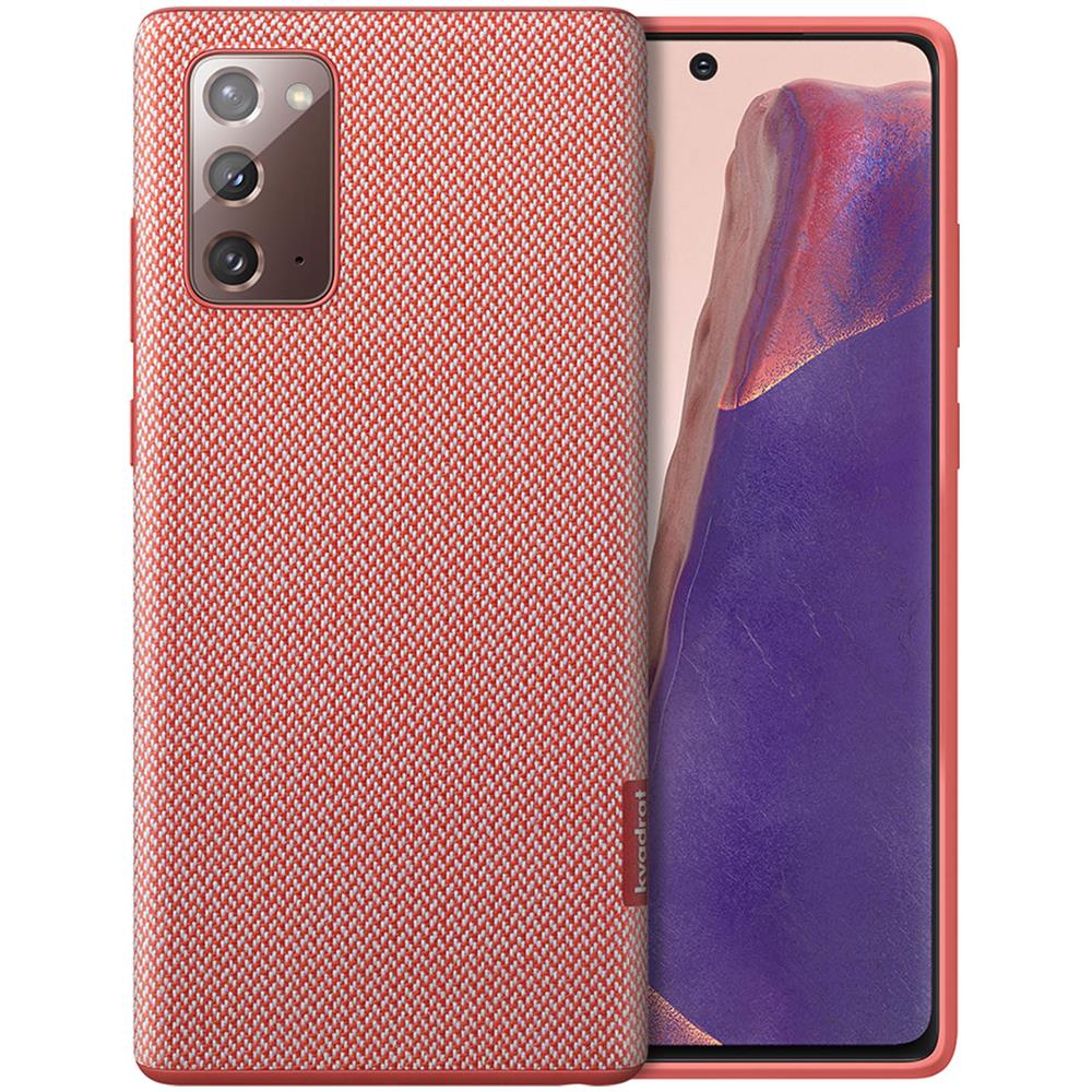 Custodia Kvadrat Cover Ef-xn980fregeu Per Galaxy Note 20 Sm-n980 Rosso - Foto 2