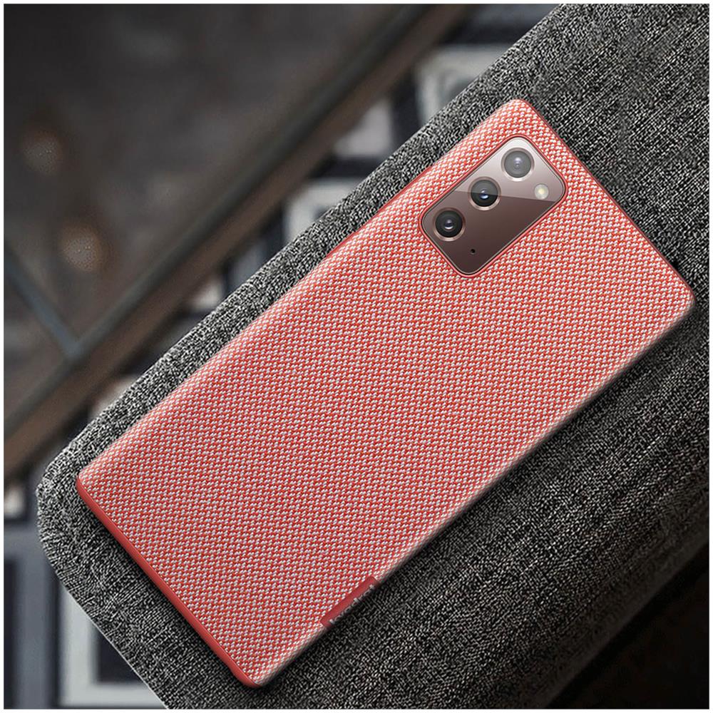 Custodia Kvadrat Cover Ef-xn980fregeu Per Galaxy Note 20 Sm-n980 Rosso - Foto 6
