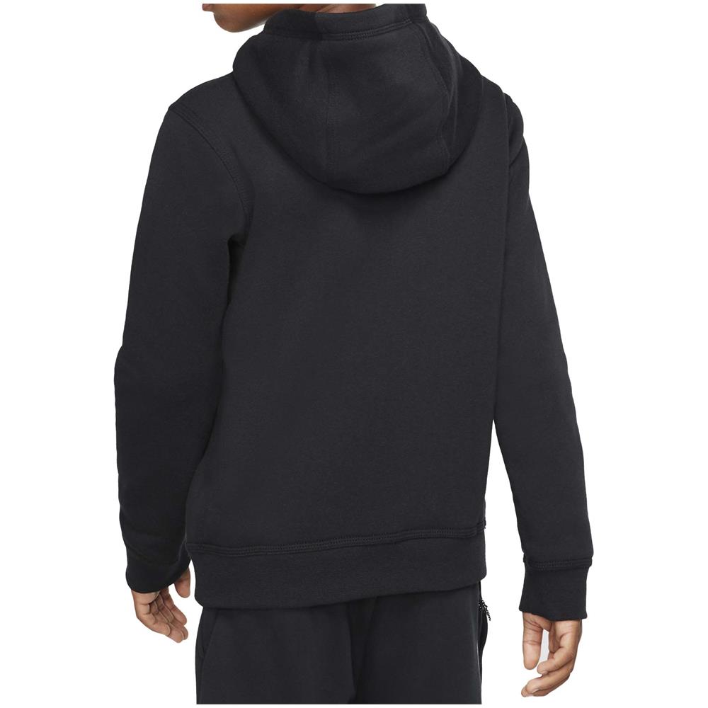 Felpa Da Ragazzi Con Cappuccio Club Nera Taglia Xl Codice Bv3757-011 - Foto 2