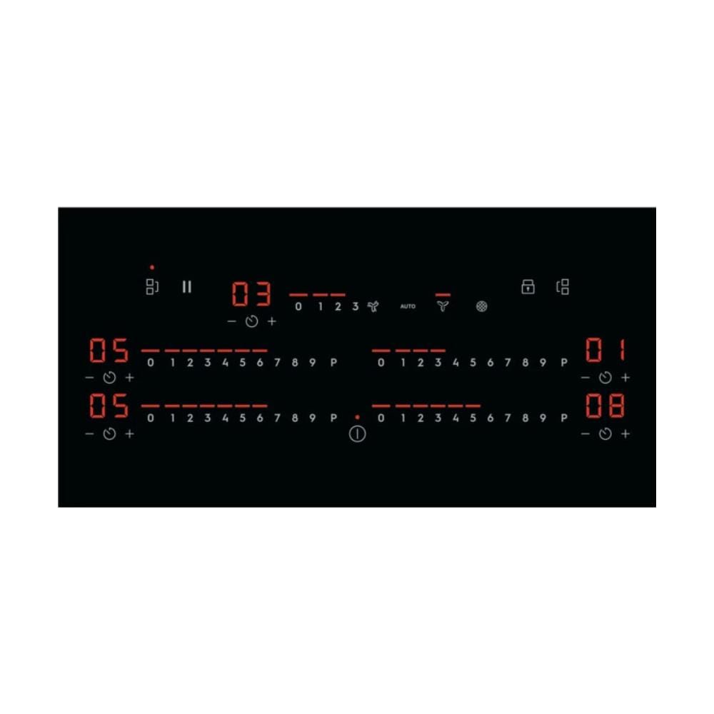 Piano Cottura KCC84453CK da Incasso con Cappa Integrata 4 Zone Cottura da 83 cm Colore Nero - Foto 10