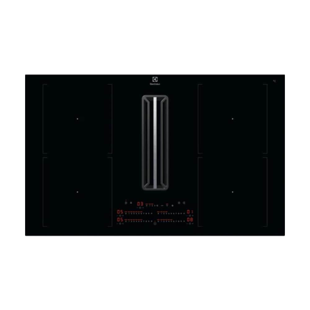 Piano Cottura KCC84453CK da Incasso con Cappa Integrata 4 Zone Cottura da 83 cm Colore Nero - Foto 1