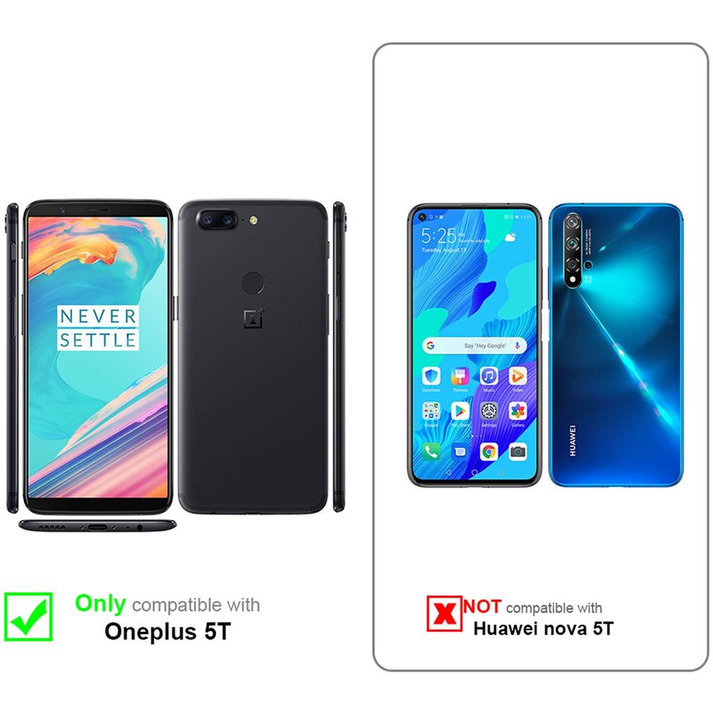 Pellicola Di Armatura Compatibile Con Oneplus 5t In Elevata Trasparenza - Vetro Temperato (tempered) Di Protezione Del Display In Durezza 9h Con 3d Touch - Foto 2