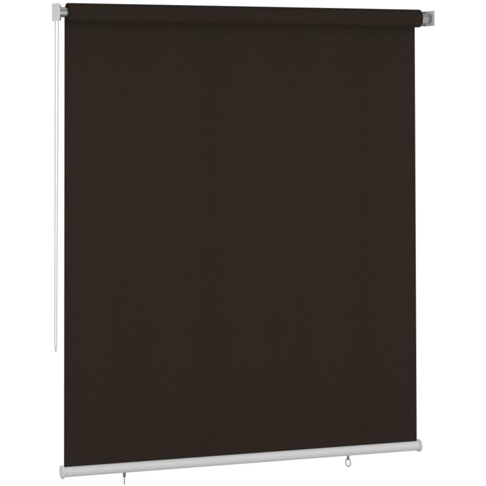 Tenda A Rullo Per Esterni 200x230 Cm Marrone Hdpe - Foto 2