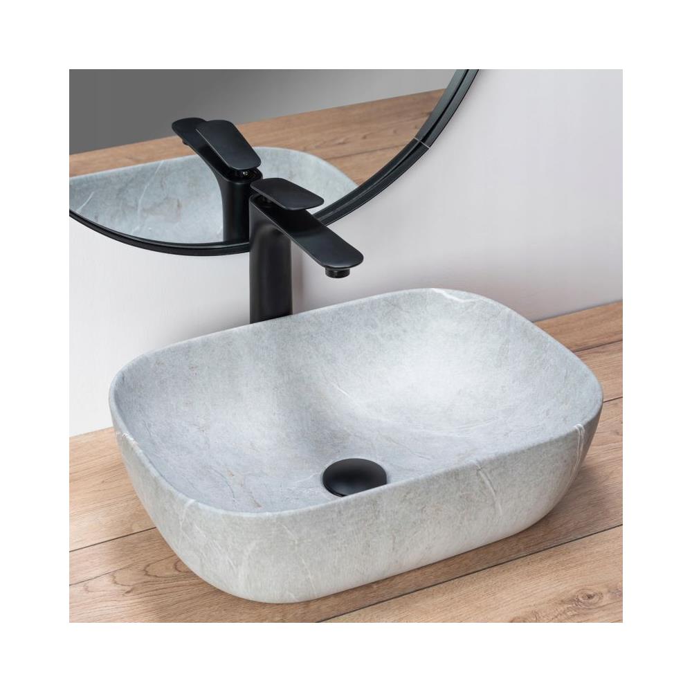 Lavabo Da Appoggio Livia Grey - Foto 2