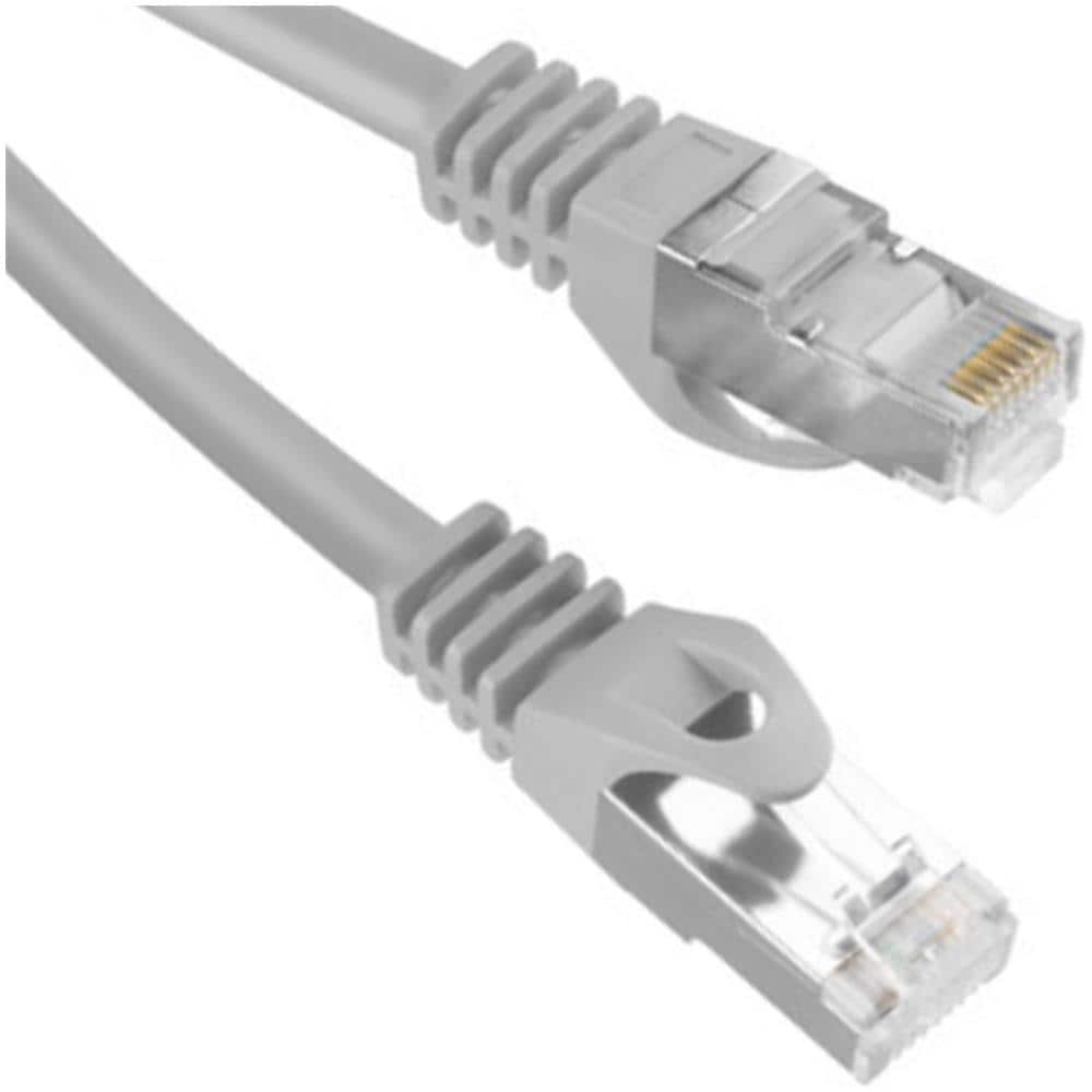 Cavo Di Rete Ethernet Ftp Cat. 6 Grigio 50cm - Foto 1