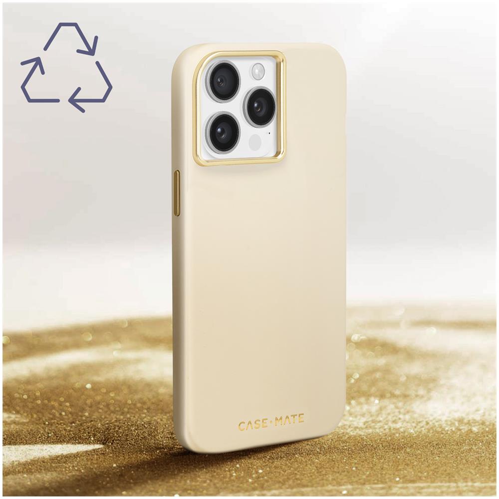 Cover Magsafe Per Iphone 15 Pro Anticaduta 3,5 M Beige - Foto 2