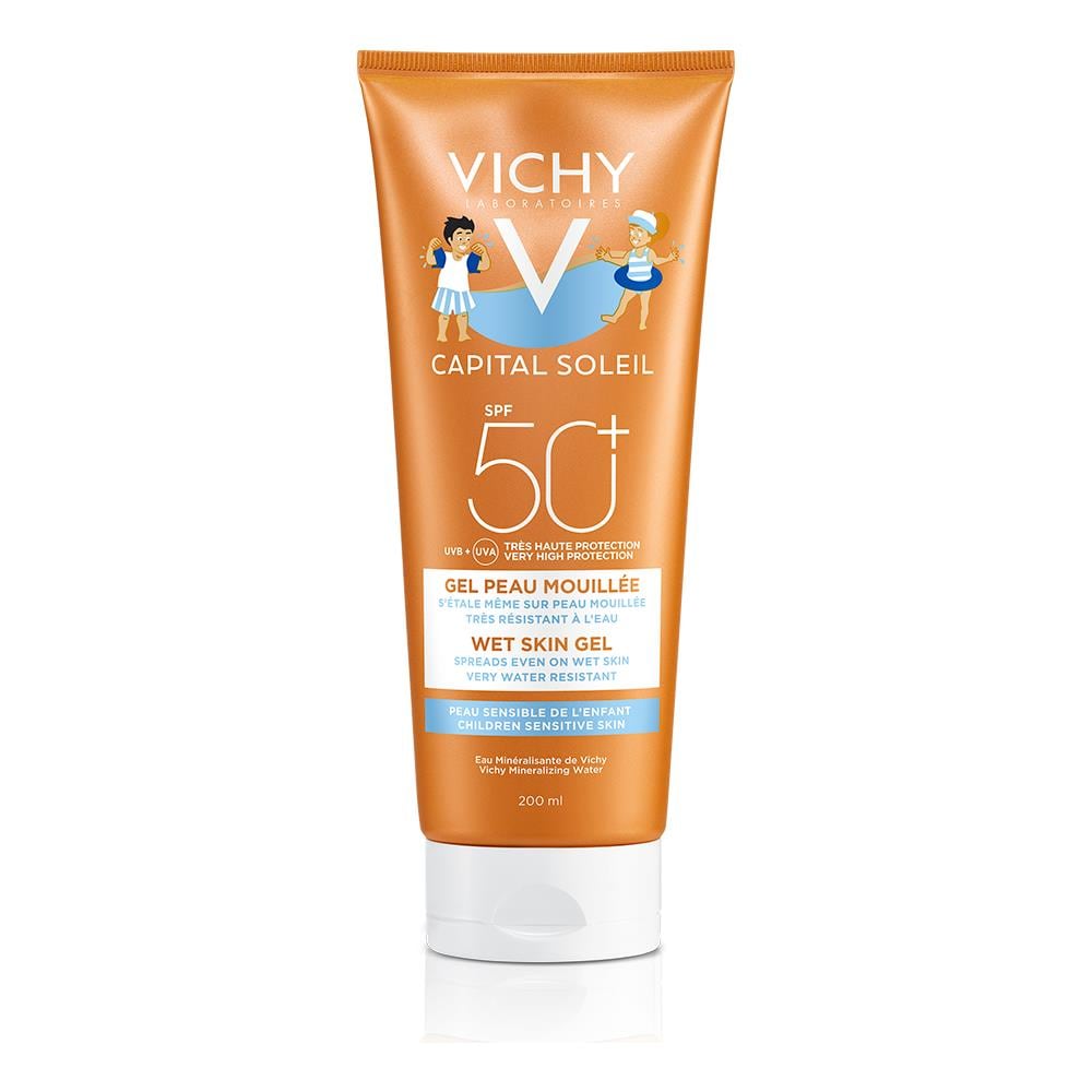 Protezione Solare Gel Solare Bambino Pelle Bagnata Spf50+ 200ml Capitale Sole - Foto 1