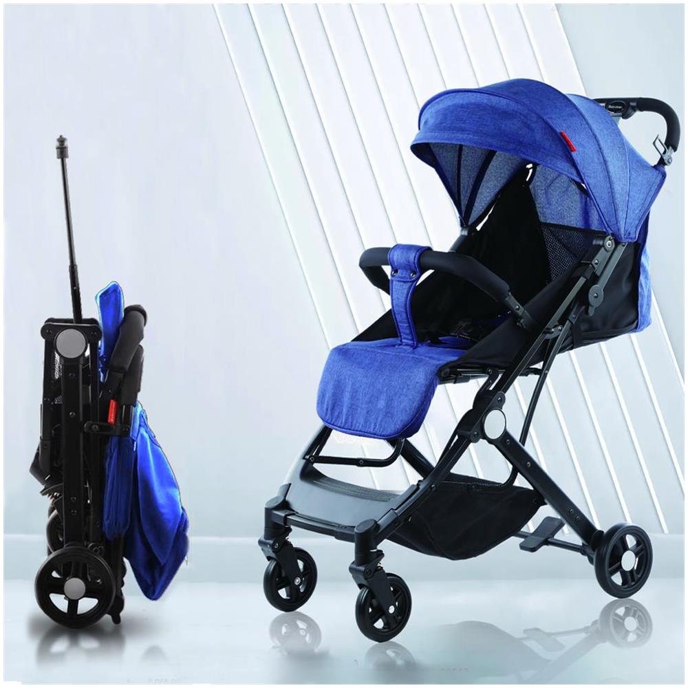 Passeggino Easy Ultra Leggero Blu Chiusura Facilitata Salvaspazio Portata 15 kg - Foto 1