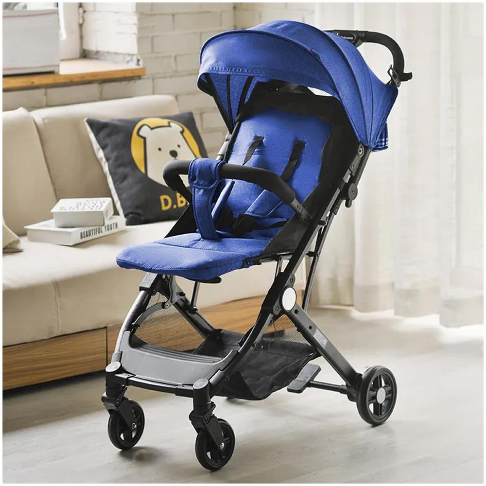 Passeggino Easy Ultra Leggero Blu Chiusura Facilitata Salvaspazio Portata 15 kg - Foto 2