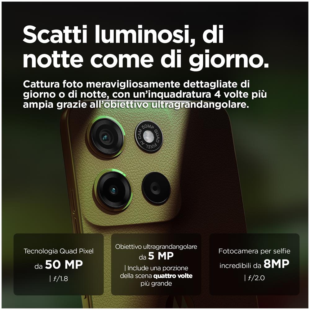 Moto G15 4G 128GB 8GB Ram Display 6.72" Main Camera 50MP Doppia Sim Android 15 Usb Tipo-C 5200 mAh Iguana Green Tim - Foto 11