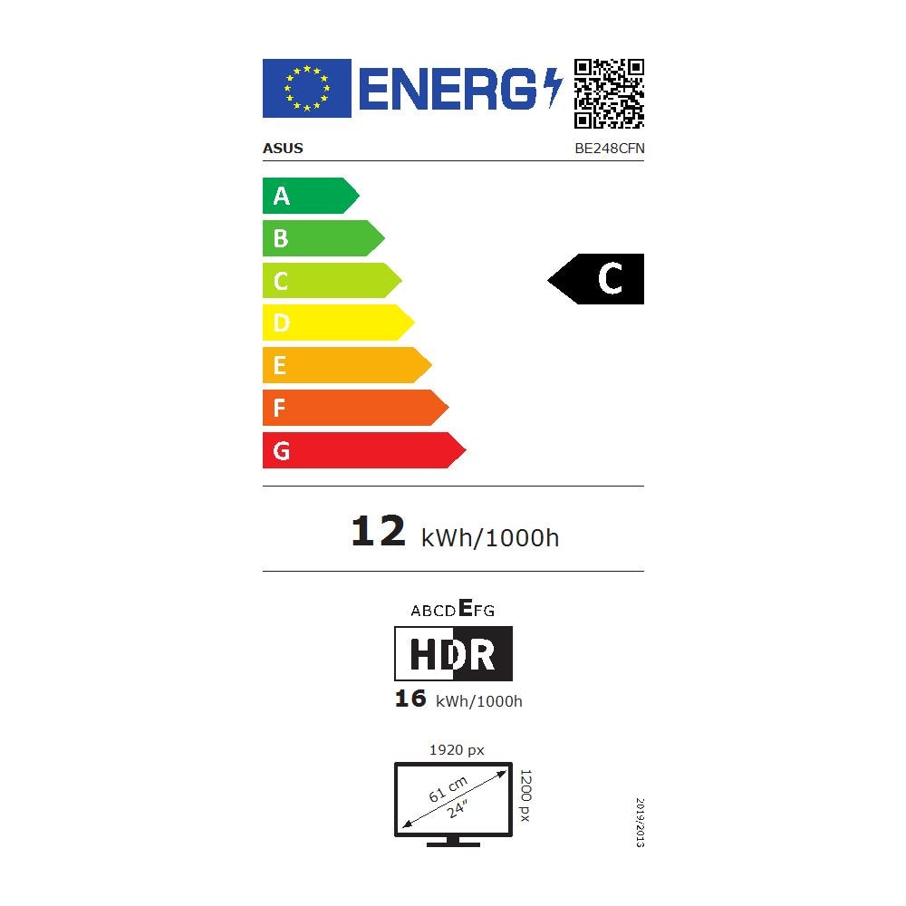Monitor 24.1" LCD IPS BE248CFN WUXGA 1920 x 1200 Pixel Tempo di Risposta 5 ms - Foto 2