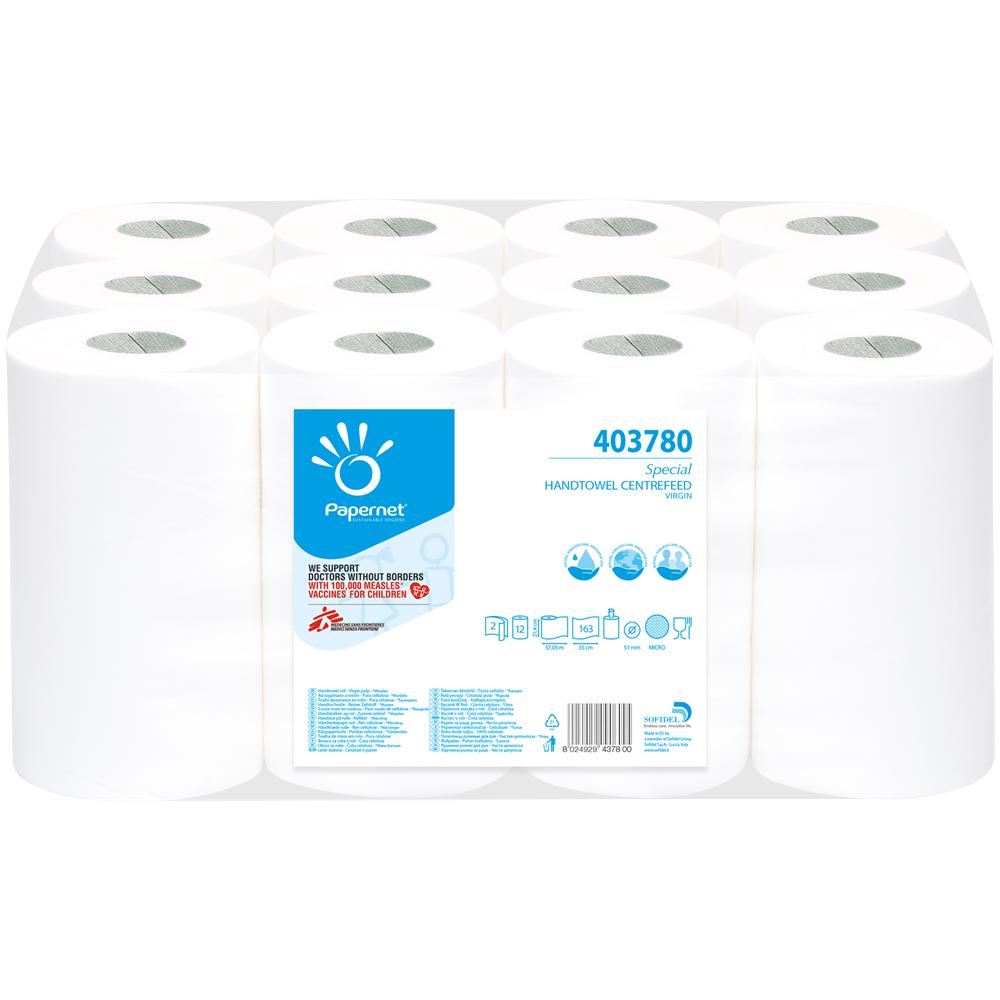 Rotolo Bobine Asciugamani Bianco 403780 - Foto 1