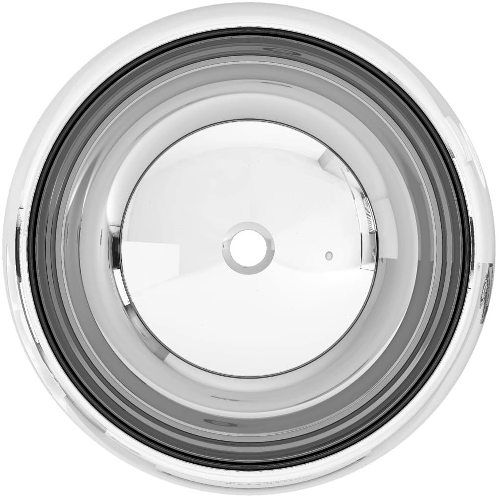 Lavandino 40x15 Cm In Ceramica Argento - Foto 6